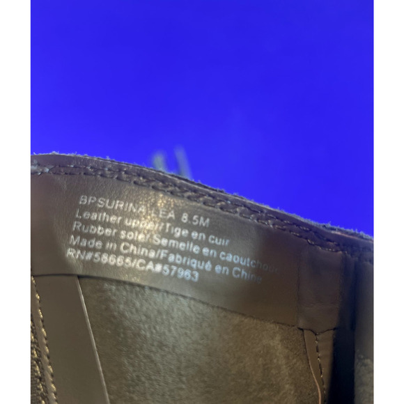 BP. Women's Tan Smoke Surina Western Bootie Shoe Size 8.5 - Picture 7 of 7